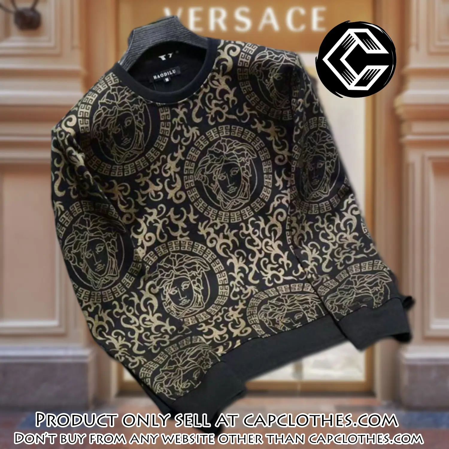 Versace luxury ugly sweater for winter lzu1410 cc0244421
